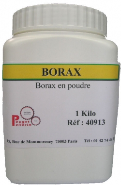 PRODUITS POUR SOUDURE ET BRASAGE, Borax 1 Kg - poudre- - outillage  bijouterie